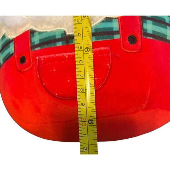 Squishmallows Nick Santa Claus Red Overalls 8" Holiday 2024 Rare Christmas Plush - Picture 12 of 12